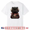 Persian Cat In Glasses Christmas Lights Coffee Winter Kitten Shirt