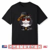 Black & White Persian Cat Hip Hop Super Star Shirt