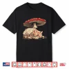 Cute Persian Cat Cottagecore Aesthetic Under The Mushroom Shirt