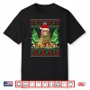 Funny Persian Cat Santa Hat Ugly Christmas Sweater Xmas Pjs Shirt