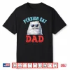 Persian Cat Costume Cat Sunglasses Father’S Day Family Shirt