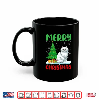 Mug Persian Cat Tree Xmas Sweater Men Women Ugly Christmas Shirt
