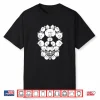 Skull Persian Cat Skeleton Halloween Costume Scary Shirt