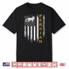Vintage Usa American Flag Persian Cat Funny Kitties Lover Shirt