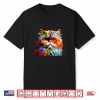 Womens Persian Cat Lovers Colorful Pop Art Persian Cat Shirt