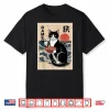 Funny Anime Tuxedo Cat Eating Ramen Noodle Mom Dad Toddler Shirt