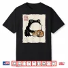 Grumpy Frog Funny Cat Sleeping Cute Cat Mom Anime Japanese Shirt