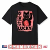Retro Japanese Lucky Cat Kawaii Charm Anime Shirt Shirt