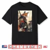 Samurai Fox Shirts For Women Men Vintage Graphic Japanese Shirt