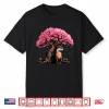Japanese Otter Cherry Blossoms Kawaii Sakura Art Shirt