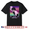 Japanese Vaporwave Sad Anime Girl Game Over Aesthetic Shirt