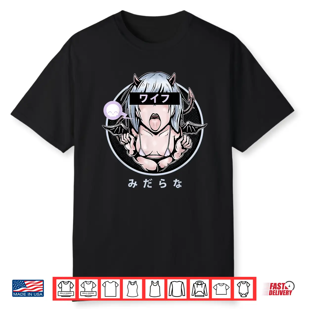 Lewd Anime Devil Girl Shirt