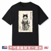 Samurai Cat Warrior Kawaii Anime Japanese Art Cat Samurai Shirt