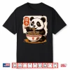 Anime Panda Eating Ramen Japanese Japan Shirt