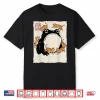 Grumpy Frog Funny Cats Playing Cat Mom Anime Japanese Shirt