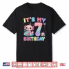 It’S My 7Th Birthday Axolotl Bubble Boba Tea Anime 7 Years Shirt