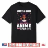 Just A Girl Who Loves Anime And Ramen African American Shirt