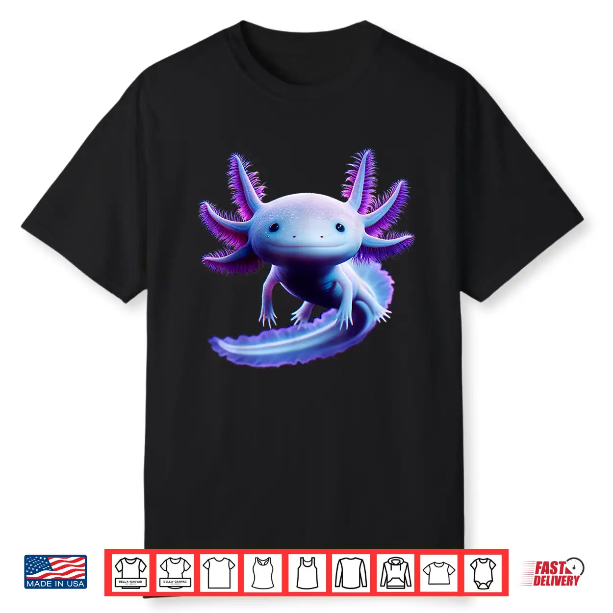 Axolotl Anime Cute Axolotl Shirt