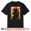 Cat Samurai Vintage Japanese Warrior Shirt
