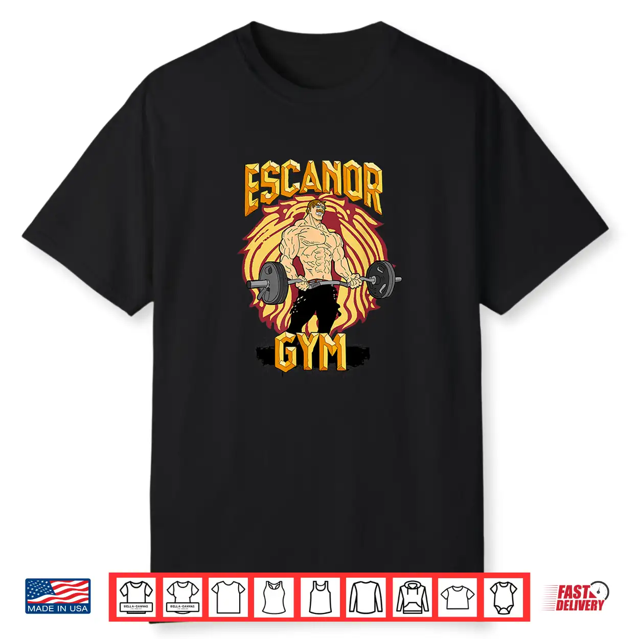 Escanor Gym Pride Shirt