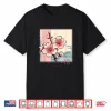 Korean Cherry Blossom In Aesthetic Anime Retro Kpop Flower Shirt