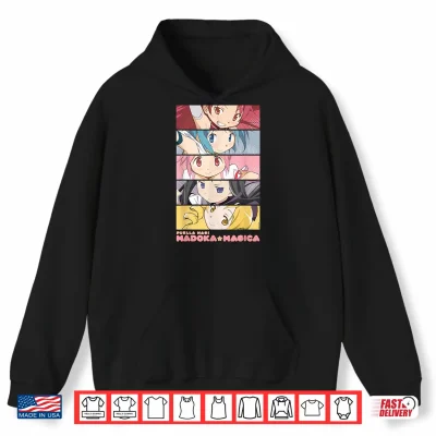 Hoodie Puella Magi Madoka Co Anime Panels Shirt