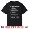 Anime Gamer Shirt My Perfect Day Watch Anime Play Video Game Shirt
