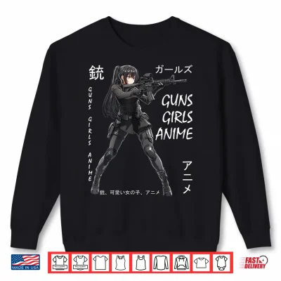 Sweatshirt Anime Waifu Graphic Shirt