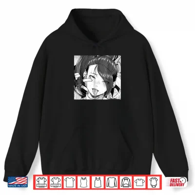 Hoodie Ecchi Otaku Hentai Waifu Ahegao Girl Manga Anime Shirt