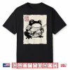 Grumpy Frog Funny Samurai Warrior Anime Japanese Shirt