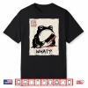 Grumpy Frog Funny What  Creepy Frog Knife Anime Japanese Shirt