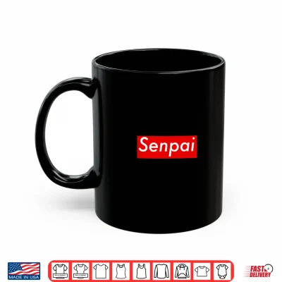 Senpai Japanese Anime Shirt For Japanese & Korean Culture 3 Mug Senpai Japanese Anime Shirt for Japanese Korean culture