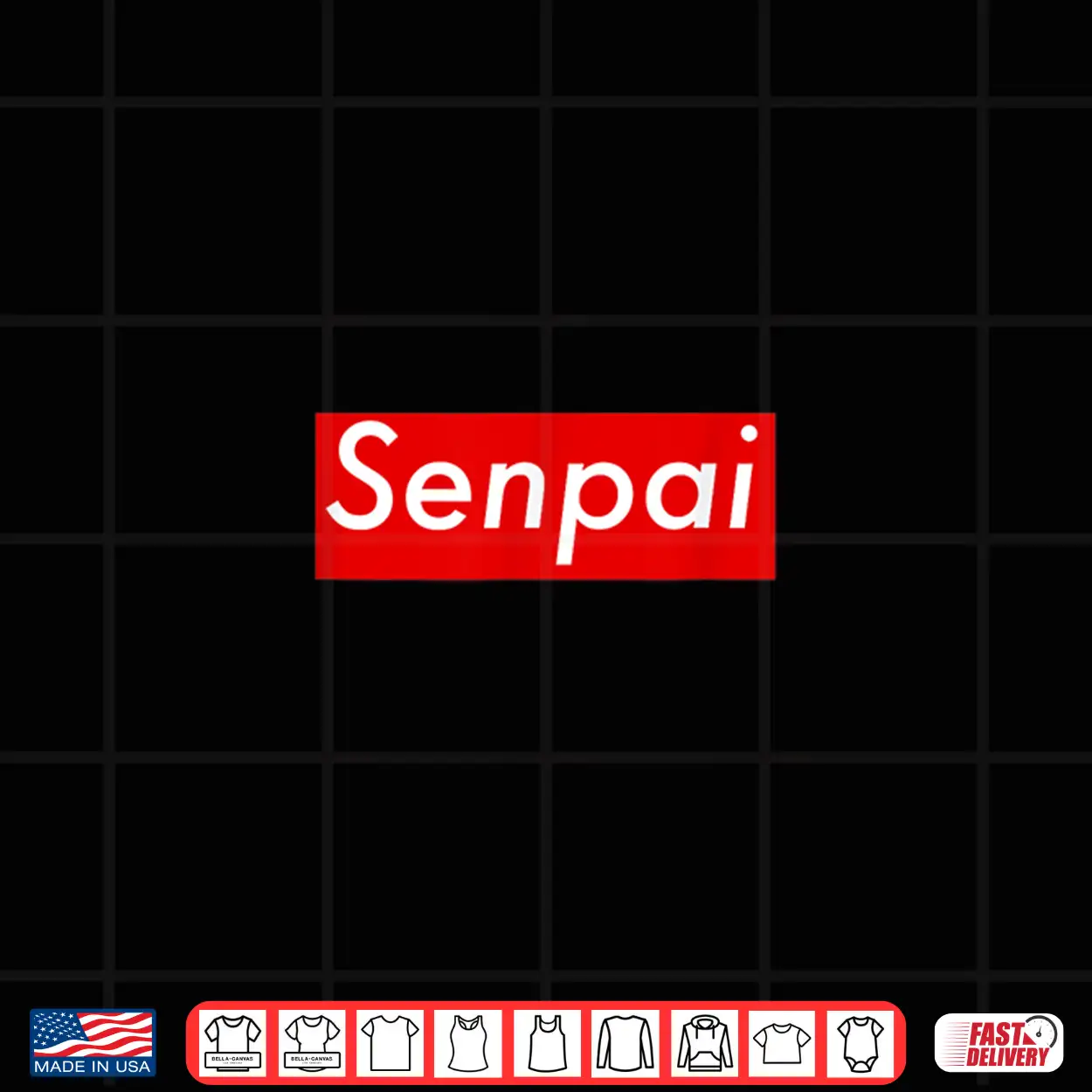 Senpai Japanese Anime Shirt For Japanese & Korean Culture Senpai Japanese Anime Shirt For Japanese & Korean Culture