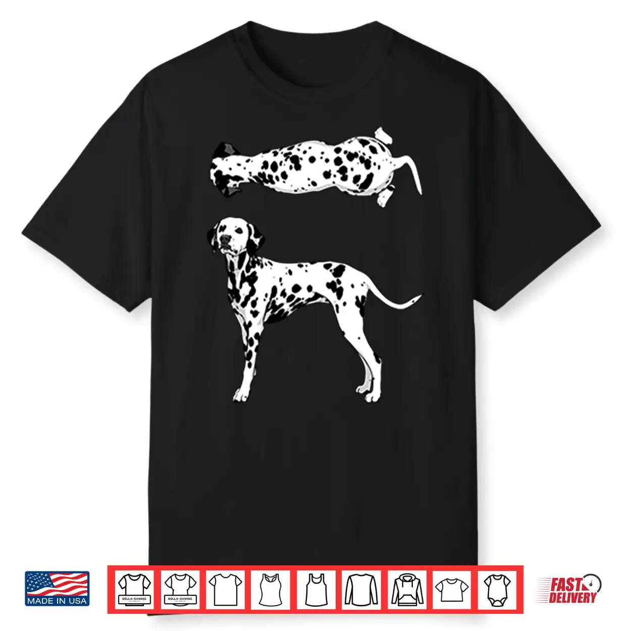 Dalmatian Dog Graphic Shirt