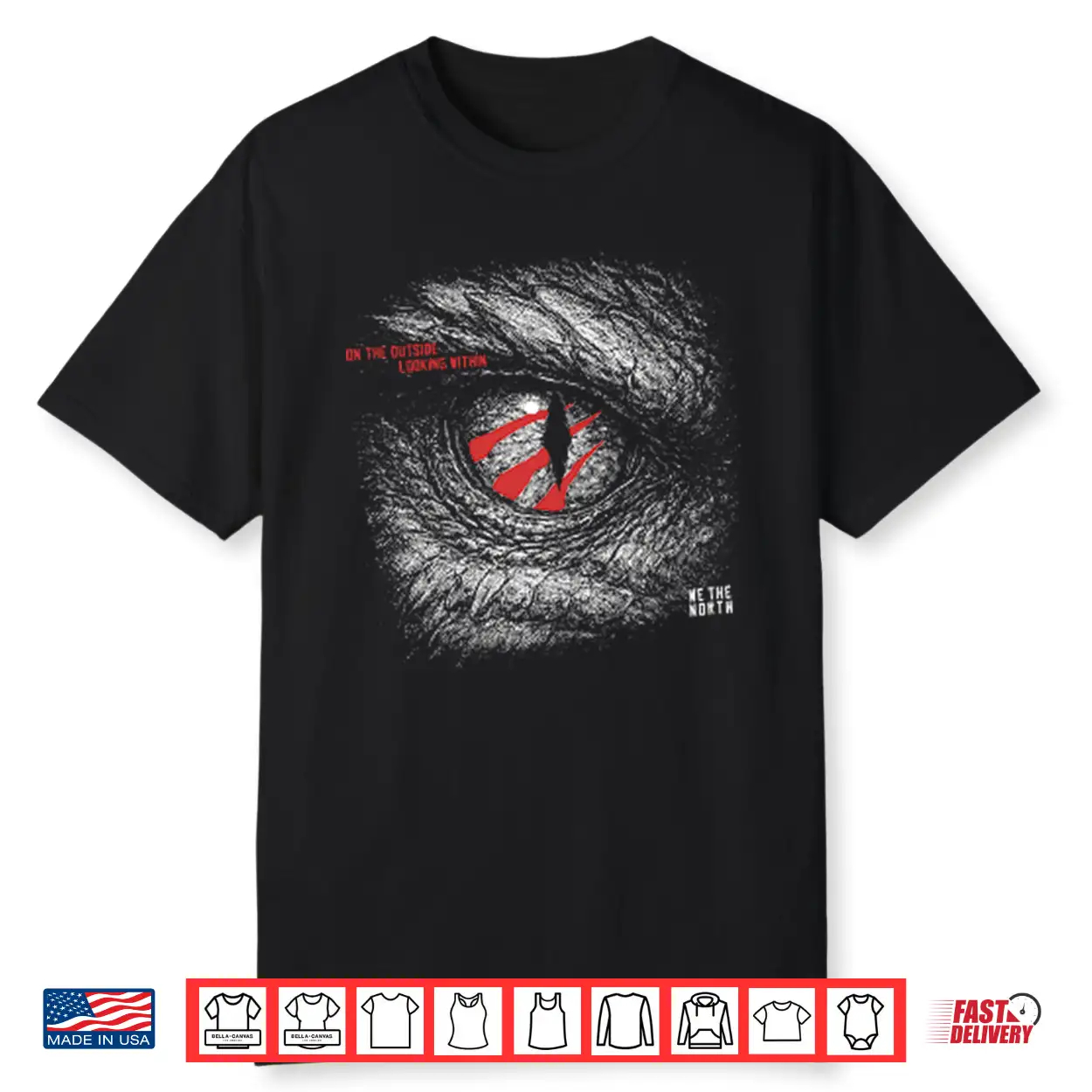 Abstract Eye Graphic Shirt