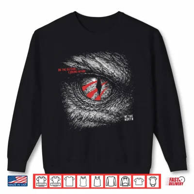 Sweatshirt Abstract Eye Graphic Shirt