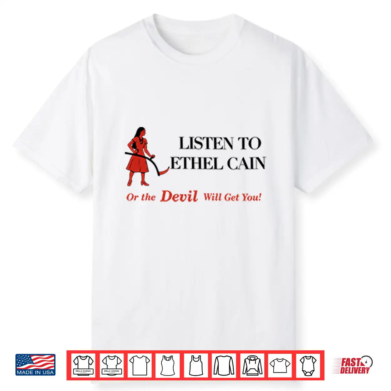 Listen To Ethel Cain Or Devil Will Get You Shirt
