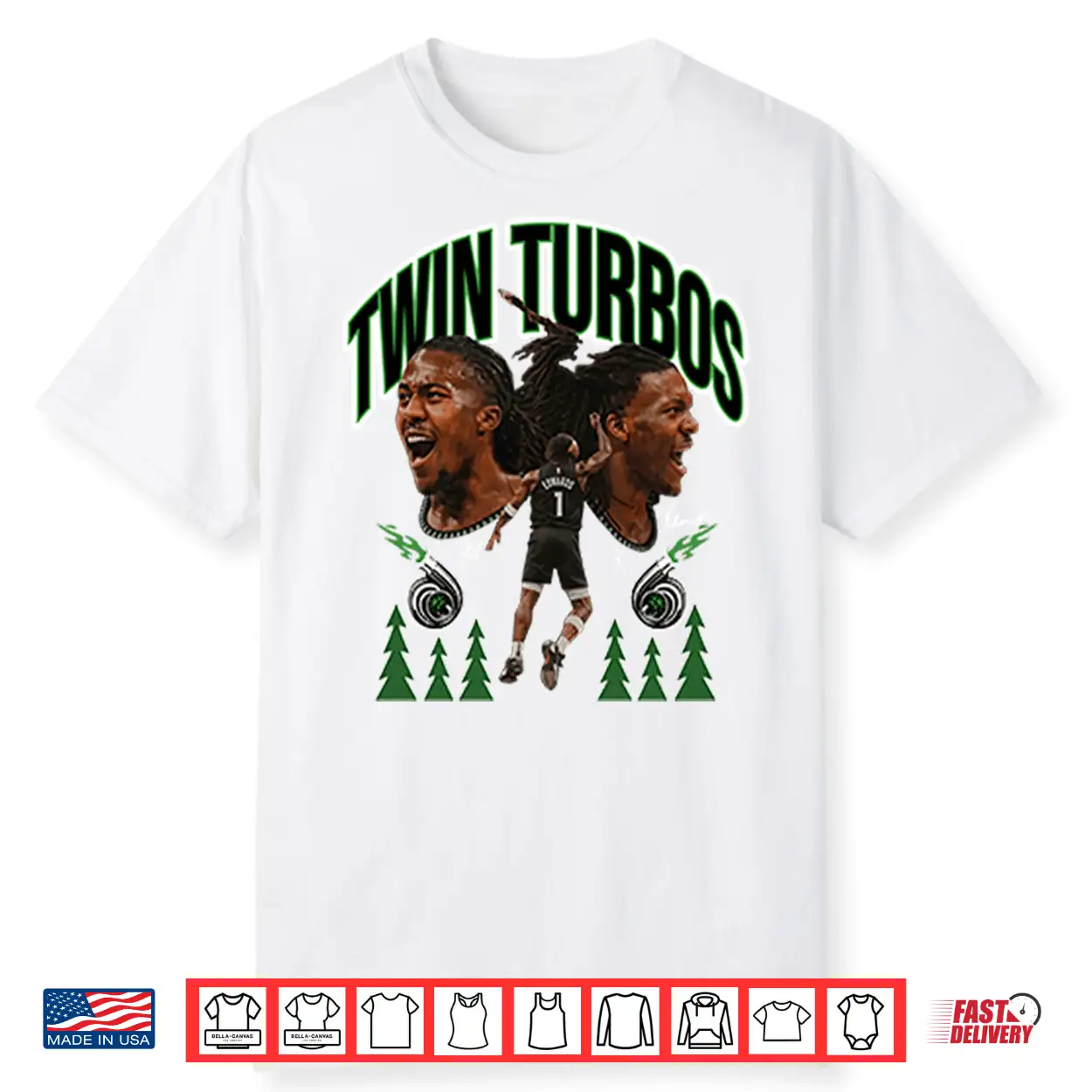 Minnesota Timberwolves Twin Turbos Shirt