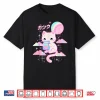 Cat Strawberry Milk Anime 90S Japanese Cat Japan Shirt
