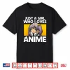 Anime Gift For Teen Girls Women Anime Merch Anime Lover Girl Shirt