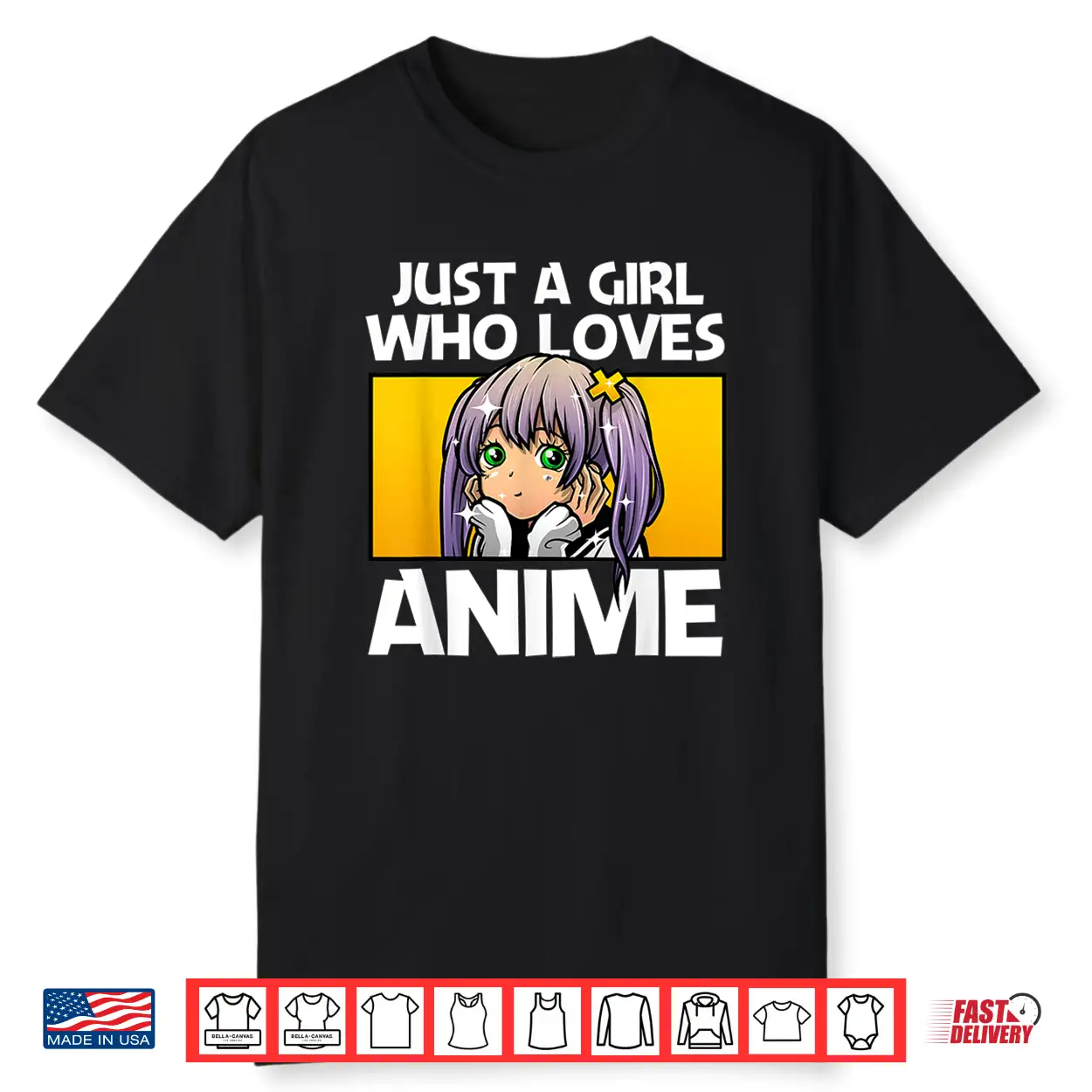 Anime Gift For Teen Girls Women Anime Merch Anime Lover Girl Shirt