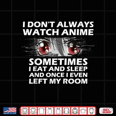 Design Anime Gift For Teen Girls Women Boys Cute Anime Merch Lovers Shirt