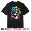 Anime Waifu Sketch Line Art Manga Graffiti Graphic Shirt