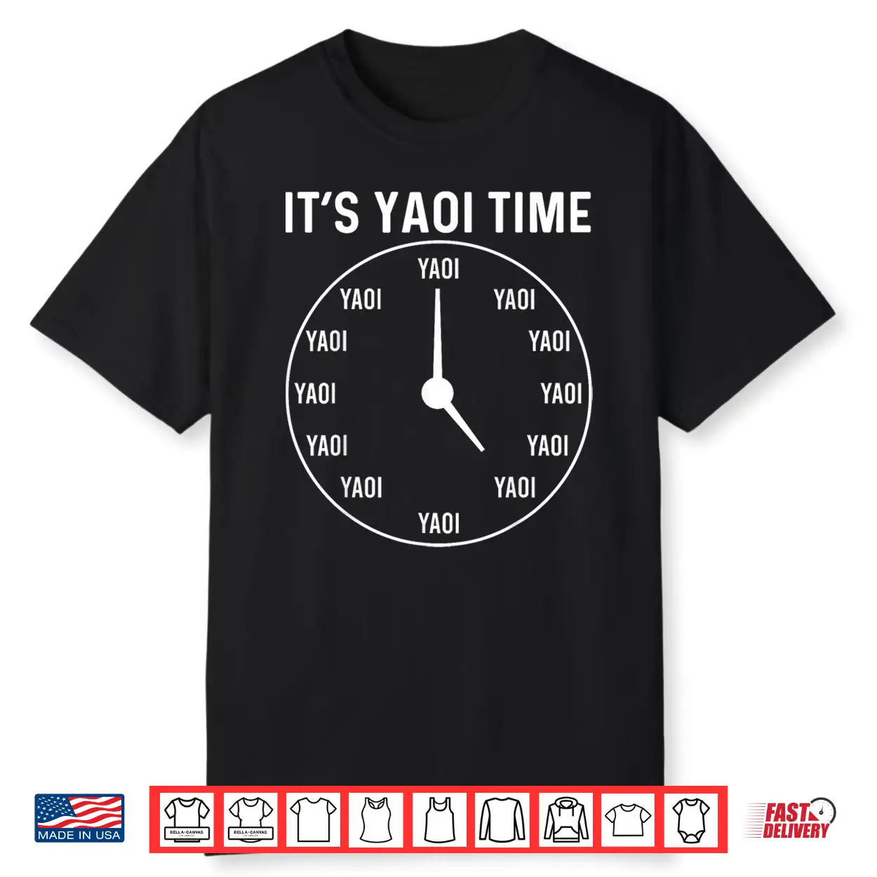 Funny Yaoi Anime Manga Bl It’S Yaoi Time Shirt