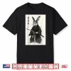 Funny Japanese Anime Manga Style Martial Arts Samurai Rabbit Shirt