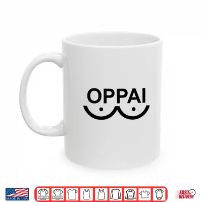 Mug Oppai Anime Fan Manga Graphic Shirt