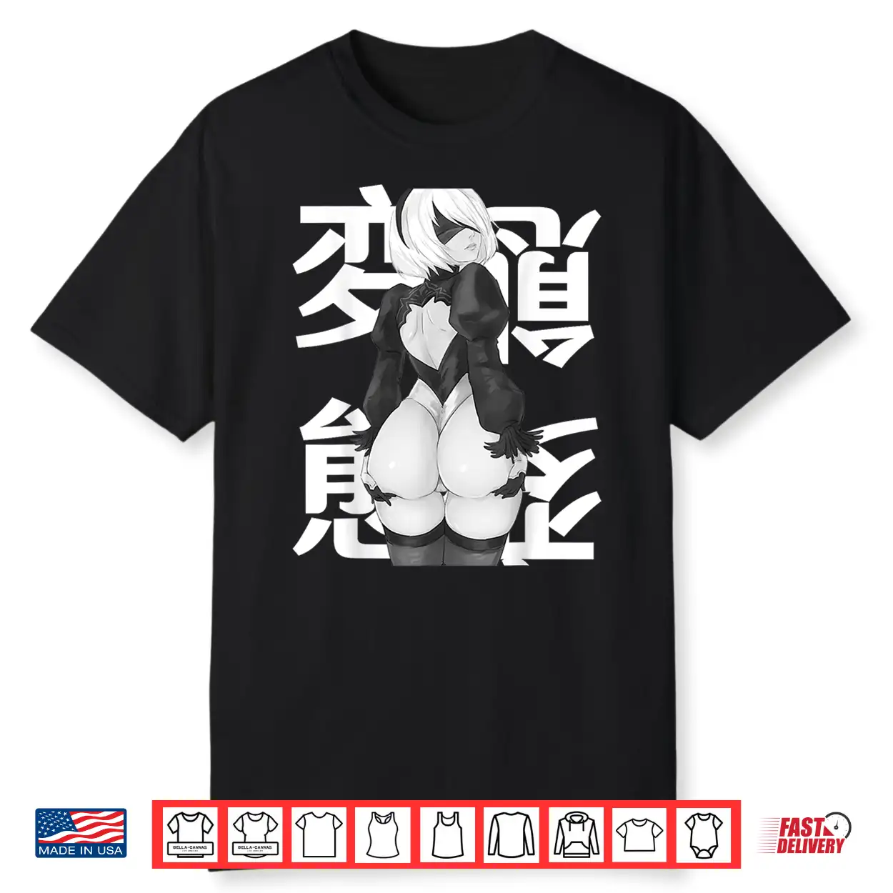 Warrior Waifu Anime Otaku Manga Shirt