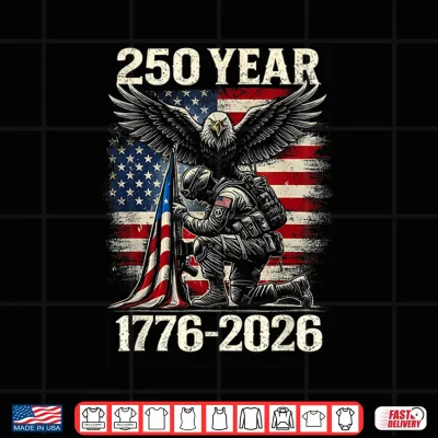 Design 250 Years 1776 2026 250th Vintage 4th July Independence Day Shirt 3