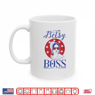 Mug Independence Day Shirt Betsy Boss Ross 4th of July Tee 3