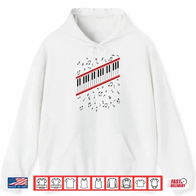 Hoodie Piano Beat It Costume Shirt